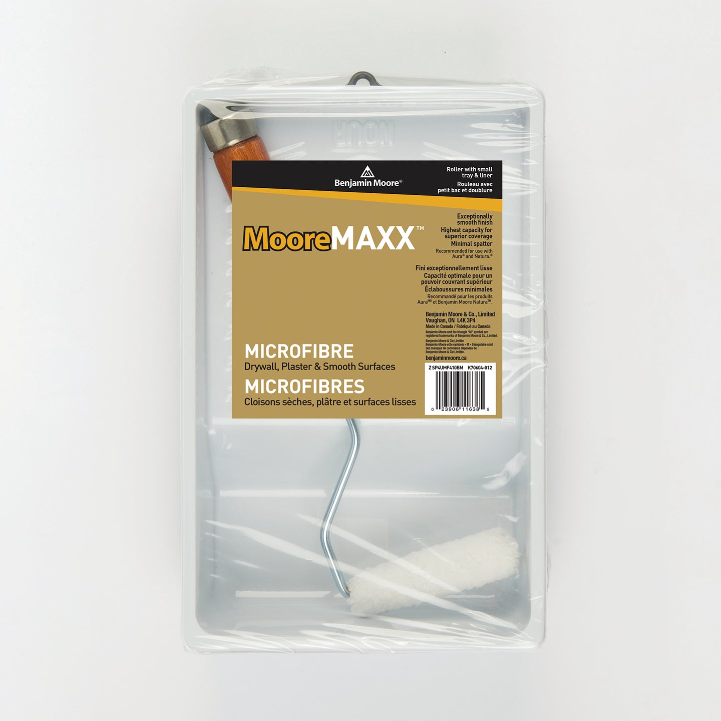 MooreMAXX Microfibre 4" Rod Frame w/ Small Tray & Liner-Colour Company