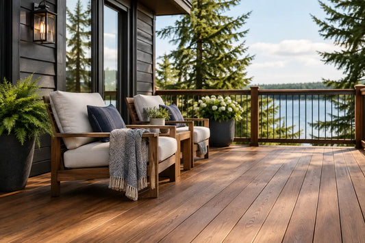 Benjamin Moore Woodluxe for Lasting Decks