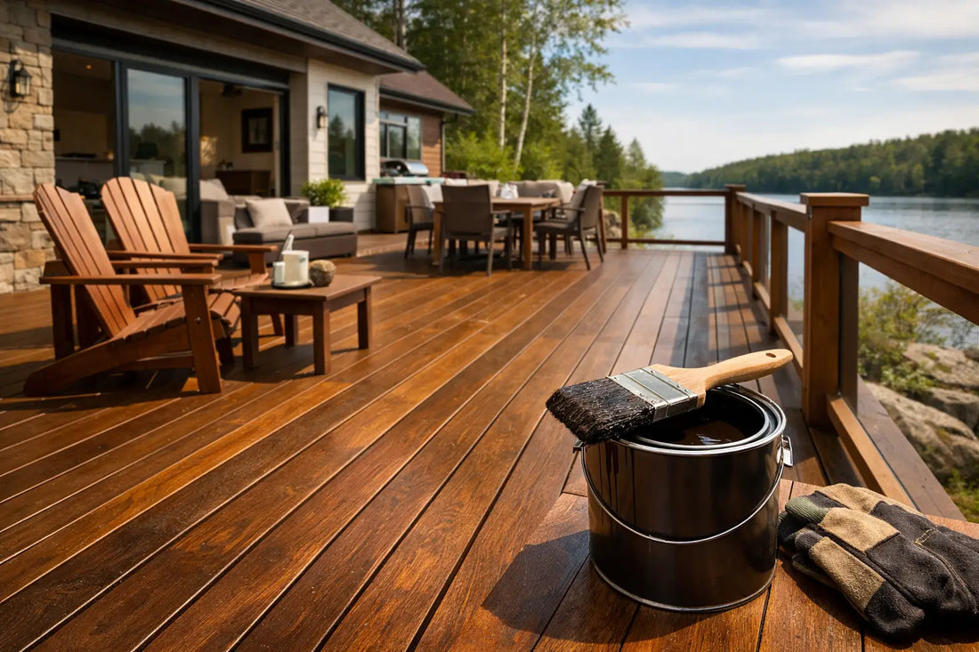 Woodluxe Exterior Wood Stain for Lasting Decks