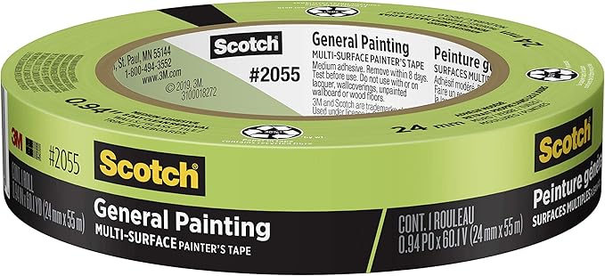 3M 2055 Pro Green 24mm Tape-Colour Company 