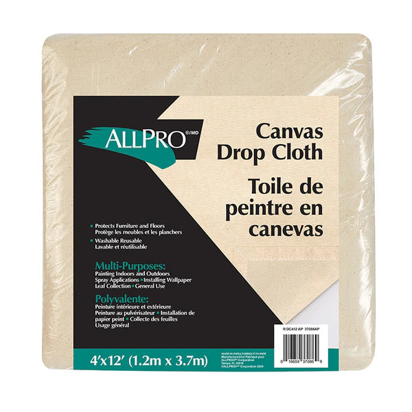 Allpro Canvas Drop Cloth-Colour Company 