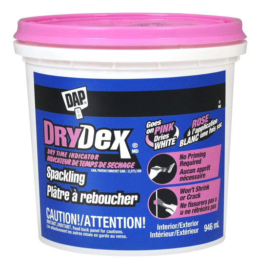 DAP Drydex Spackling Large Tub 946ml-Colour Company 