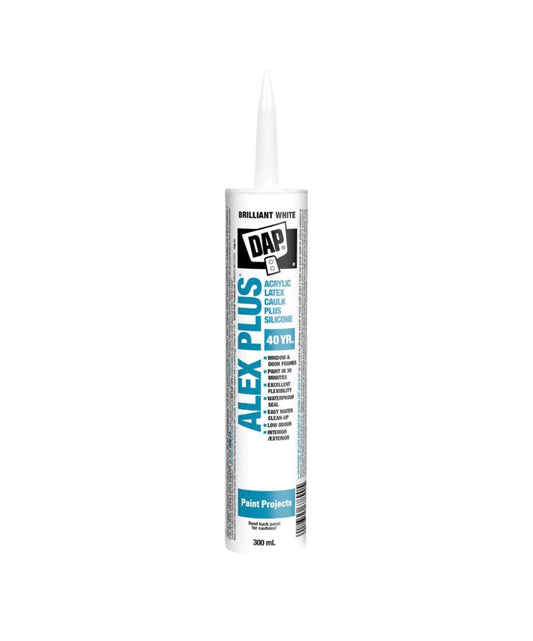 Dap Alex Plus White Caulk 300ml-Colour Company 