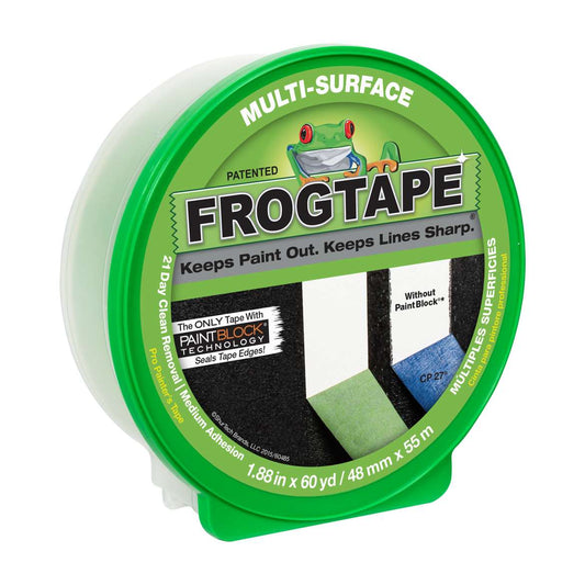 FrogTape® Multi-Surface Painting Tape - Green, 1.88 in. x 60 yd.-Colour Company 